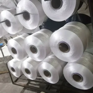 High Tenacity 100% Recycle PP 900D Yarn China White FDY Style Dyed Polypropylene Filament Thread for Knitting Weaving