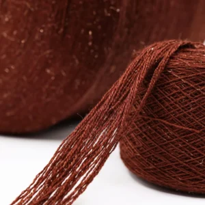 High Tenacity Anti Static Ring Spun Yarn VPN Core Spun Viscose Blended with Lurex Metallic Fiber Knitting Sweaters