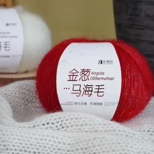 High Tenacity Blended Feather Style Ring Spun for Sewing and Weaving Recycled Dyed Wool for Hand Knitting Lanas Para Crochet