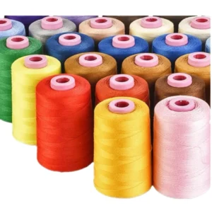 High Tenacity Dyed 20/3 20/2 40/2 100% Polyester Sewing Thread for Leather Sofa Garment Sewing Carton Pack