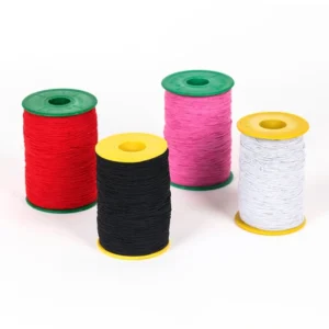 Hot Selling Color Sewing Elastic Thread 0.5mm Ultra-fine High Tenacity Thread for Bags and Clothing Accessories 100% Polyester