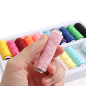 Household Polyester Thread Hand Stitched Thread 20 Color Small Roll Color Thread DIY Set Sewing