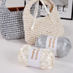 Hyuna 100% Polyester Acrylic Blended Yarn Hand Knitting Crochet Bag Carpet Dye Patterned Thread for Crochet Projects