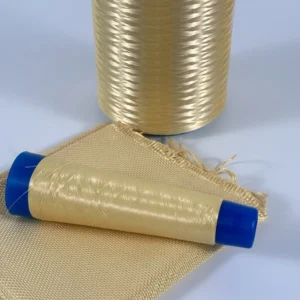 Kevlar Para Aramid Twisted Filament Yarn Heat Resistant Chemical Resistant Flame Retardant Sewing Thread Yellow 1500D