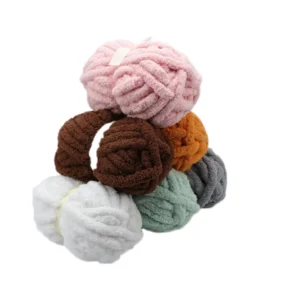 Knit Set Chenille Chunky Crochet Fancy Knitting Chunky Factory Outlet High Quality Chenille Yarn Crochet Yarn