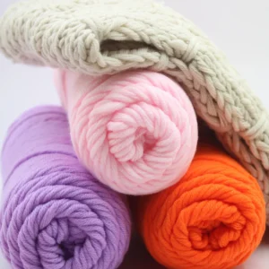 Knitted Scarf Wool Yarn Thick Thread Milk Cotton Scarf Thread