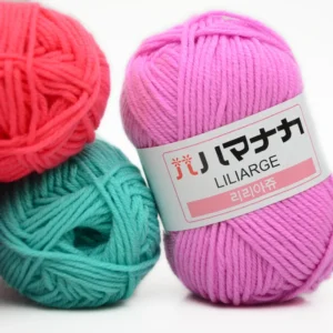 Knitting Yarn for Hand Durable Cotton Combed Yarn Spun Fiber Yarn for Weaving