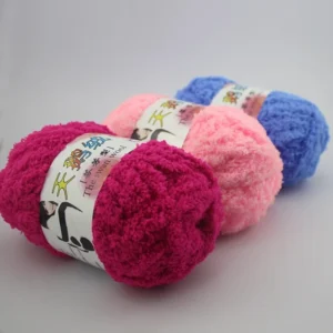 Lady Scarf Knitting Fashion Fancy Yarn Polyester Yarn