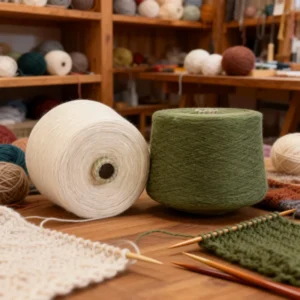Luxury Brushed Cashmere Silk Yarn Soft Thread 12 1 NM Knitting Blended Yarn for Scarves Coats