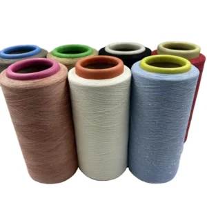 Luxury Yarn NM24 70%Viscose 30%Lurex HighTwisted Yarn for Spring Summer Knitting T shirt or Cardigans
