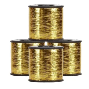 M type Kr Gold Fluorescent Gold Metallic Yarn for Weaving and Knitting
