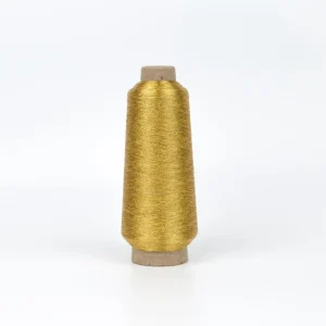 MX Type Gold Thread Metallic Yarn Polyester Nylon Metallic 150D High Strength Top Grade for Hand Embroidery
