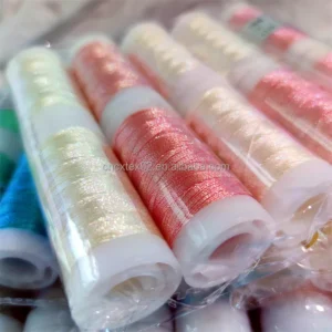 Magic Series DIY Metallic Yarn Thread Gold Silver Silk Multi Strands Embroidery with 3 6 9ply for Hand Craft Accessories