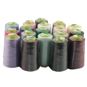 Manufacture Multi Color 100% Polyester Low Shrinkage Durable Eco-Friendly Dyed 3000 Yards TKT 120 Sewing Threads