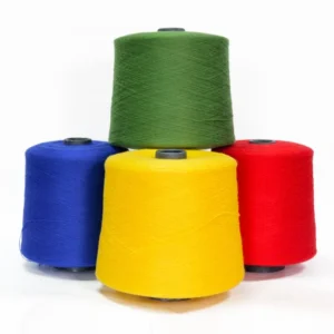 Manufacturer Polyester Cotton Dyed Recycled Blended Yarn for Knitting and Weaving