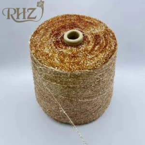 Metallic Feather Yarn High Strength for Crochet and Knitting Fashion Hot Trend