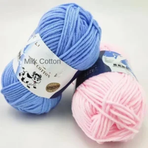 Milk Cotton Wool Tang Five Strand Bulked Acrylic Yarn Dyed Pattern Hand Knitted Crochet Baby Coarse Wool Factory