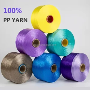 Multifilament Yarn 300D-2000D PP Thread 100% Polypropylene FDY Yarn for Weaving Luggage Backpacks