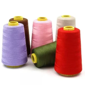 Multiple Colors High Strength 40S/2 30/2 20/2 100% Polyester Sewing Thread for Knitting Weaving