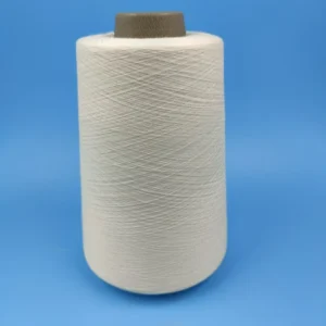 Natural Antibacterial Eco-friendly Blended Yarn 60s/1 50/50 Mushroom Grass Fiber Combed Cotton Yarn for Knitting Weaving