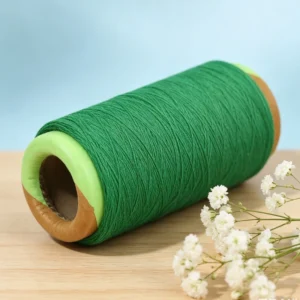 Ne 20s Recycled Cotton Polyester Blended Dyed Yarn High Tenacity Anti Pilling Abrasion Resistant OE Spun Knitting Yarn for Socks