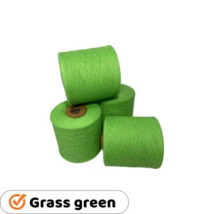 Ne 2s 30s Factory Custom 30 Colors Dyed Carded Yarn Open End Regenerated Yarn Recycled Polyester Cotton Blended Eco Yarn