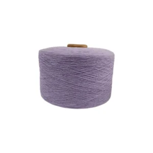 Ne 3s to 20s Eco-friendly Regenerated Carded Open End Cotton Recycled Polyester Blended Yarn 30 Colors for Weaving and Knitting