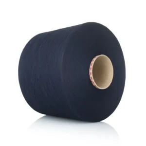 Ne21 100% Polyester Waxed Thread for Knitting Anti Pilling Ring Spun Staple Fiber Dyed Yarn for Socks and T-shirt