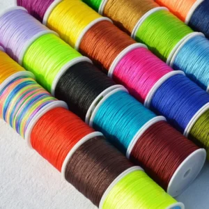 No.72 0.8mm 50g Jade Rope Cord Nylon Thread for DIY Jewelry Making Woven Bracelet