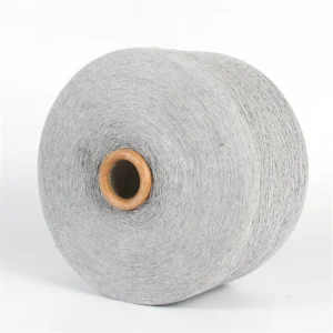 Open End Spinning Melange Weaving Yarn Cone Colorful Recycled Cotton Blend Thread for Sewing