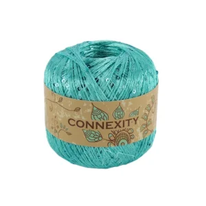 Organic Cotton Yarn Crochet Blended Yarn Fancy Cotton Crocheted Sequins Yarn
