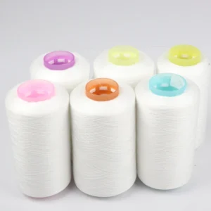 Poly Core Spun Polyester Sewing Thread Hilos De Coser TKT120 20s/2 28s/3 36s/2 45s/2 for Hand Knitting Clothing Knitting Dyed