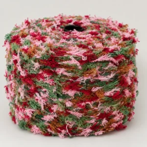 Polyester Knot Yarn Z Twist Light Luxury Fairy Style DIY Hand Knitted Segment Dyed Fishtail Fancy Crochet