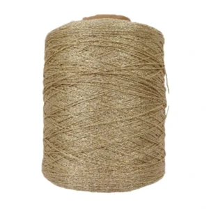 Polyester Metallic Pef Lurex Hollow Ribbon Metallic Thread Dyed Pattern Fancy Metallic Hollow Tube Yarn for Knitting