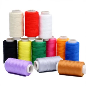 Polyester Sewing Thread Home Hand Sewing Machine Use 402 Pagoda Small Roll Strong Solid Beige Black Red White
