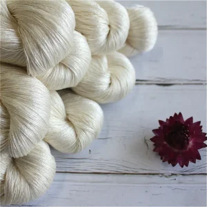 Pruce 60/2NM Mulberry Pure Silk Yarn for Knitting and Weaving