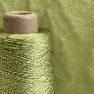 Pure Silver 1 38NM Silver Yarn Viscose Silver Silky Ice-Cool Lurex Yarn for 16-18G Knitting Premium Fabric