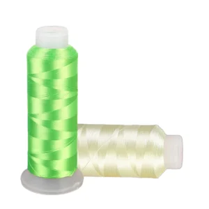 Rayon Polyester Embroidery Thread for Sportswear