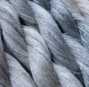 Recycled Fancy Yarn 100% Linen European Flax Raw Materials Semi Bleached Natural Fiber Flame Retardant Eco Friendly Sewing