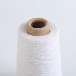 Recycled Material Cotton Yarn Dyed Raw White or Bleach White Cotton and Polyester Blended Yarn