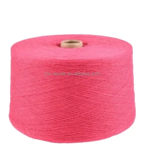 Recycled Melange Yarn for Knitting Weaving & Sewing Dyed Cotton Polyester Blended Yarn with Open End Technology