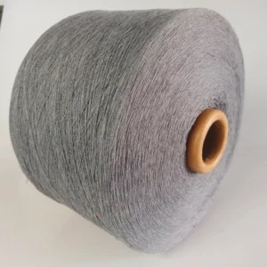 Recycled Polyester Weaving Yarn 12s 14s 16s 18s 24s Silk Cotton Blended Spun Yarn for Knitting