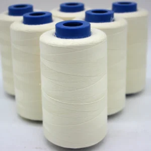 Red Heat Resistant Sewing Thread Aramid Fiber Yarn 50% Para/Meta Aramid 26S/2 Model 1.5D Fineness 57000M