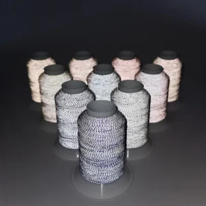 Reflective Embroidery Thread for Fashion Design Fluorescent Colors for Creative Projects