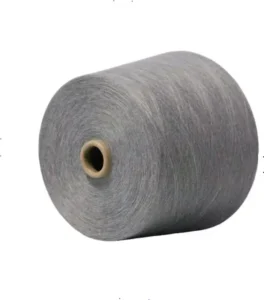 Ring Spun 5# Heather Grey 21S 100% Polyester High Tenacity Spun Yarn for Sock Underwear Sewing Knitting