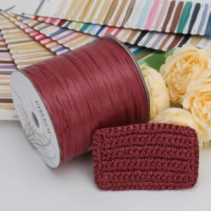 SUNND 024 High Strength DIY Hand Woven Matte Raffia Thread for Beach Bag Anti-Stretch for Heavy Items