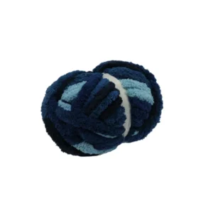 Section Dyeing Fancy Yarn in Chunky Weight Chenille Creates Beautiful Stripes Without Color Changes 100% Polyester Crochet