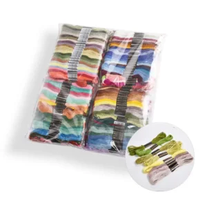 Sewing Thread Color Chart Embroidery Thread Dmc 447 Cross Stitch Polyester Cotton Elastic Dmc 447 Sewing Thread Kit