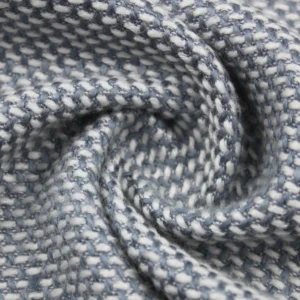 Shrink resistant Heavyweight Plain 19% Wool 12% Rayon 24% Polyester 45% Acrylic Wool Fancy Yarn Tweed Fabric