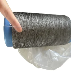 Silver Fiber Coated Thread Metal Wire Sewing Thread (100g roll)